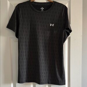 Under Armour Black Short Sleeve Performance Tee